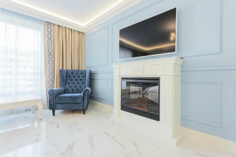 Роскошная 3К Квартира 120М2 На Набережной В Жк Obolon Residentsic เคียฟ ภายนอก รูปภาพ
